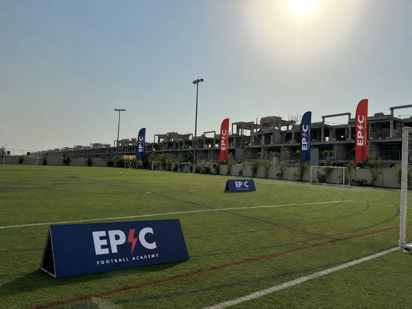 EPIC training pitch at South View School, Remraam